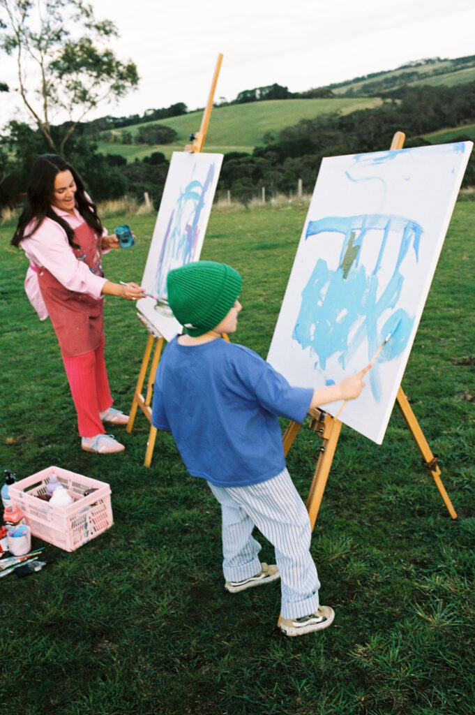 Erin Reinboth embraces the messy play of childhood in her brand.
